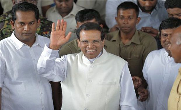 Sri Lanka's President Maithripala Sirisena (Photo: AP) Sri Lanka's President Maithripala Sirisena (Photo: AP)